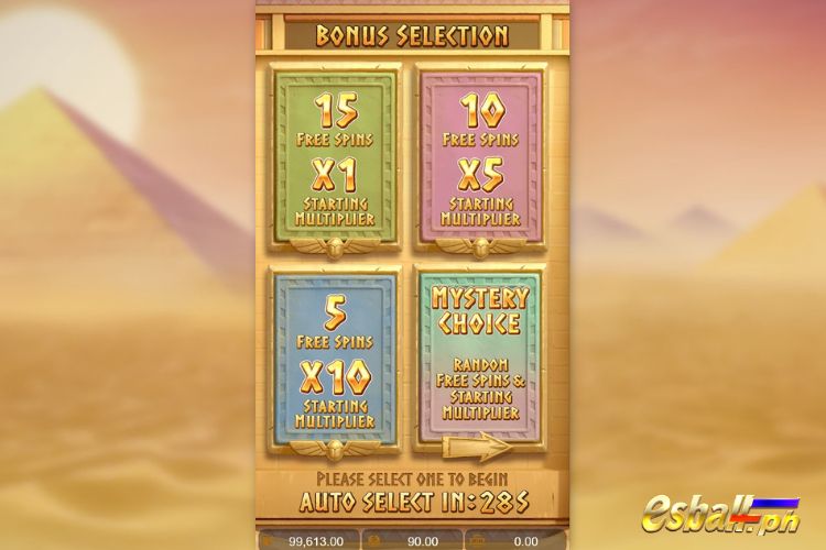 Egypt's Book Of Mystery Free Spins Game