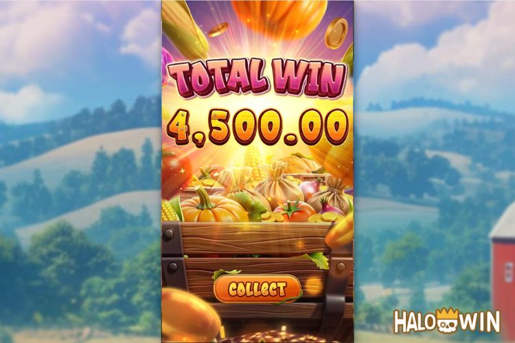 Get 4,500 Pesos in PG Farmstead Fortune Hold and Win.