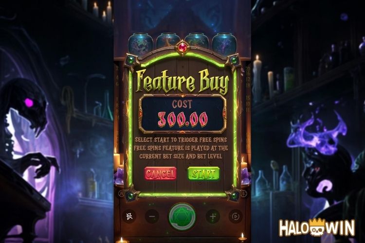 Forbidden Alchemy Features: Bonus Buy