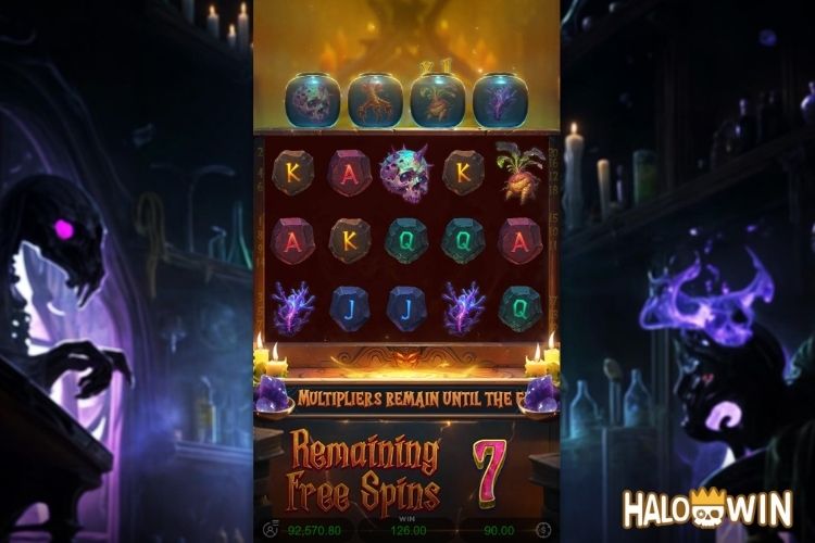 Forbidden Alchemy Free Spins