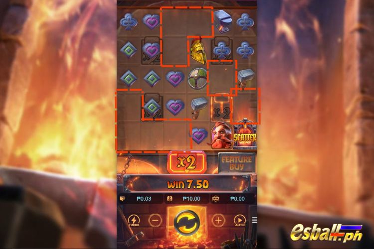 Forge Of Wealth Features: Cascading Reels Forge Of Wealth Features: Cascading Reels