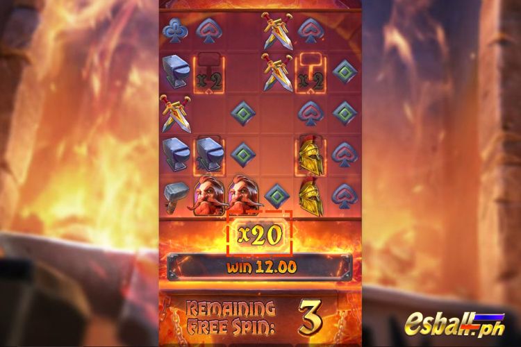 In Free Spins, Forge Of Wealth: Multiplier In Free Spins, Forge Of Wealth: Multiplier