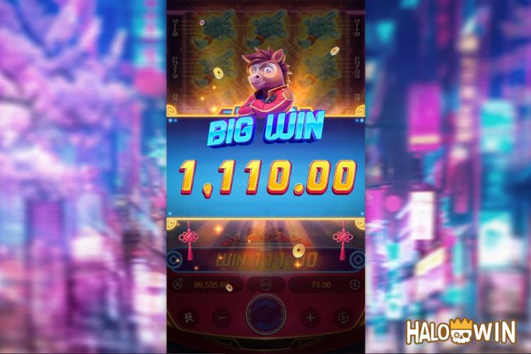 Bet 75 pesos and win 1,110 pesos on Fortune Horse Big Win. Bet 75 pesos and win 1,110 pesos on Fortune Horse Big Win.