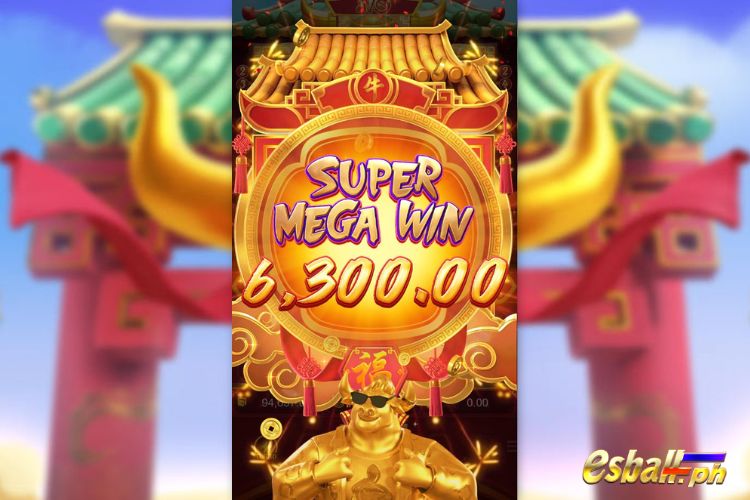 Bet 90 pesos and win 6,300 pesos on Fortune Ox Big Win.