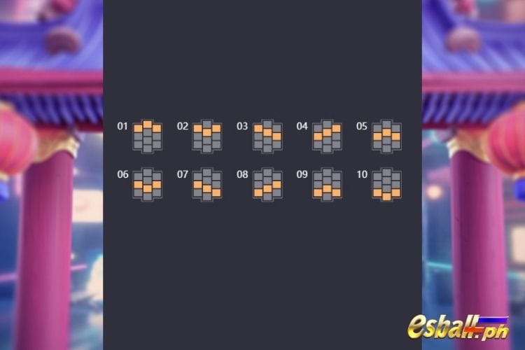 PG Fortune Rabbit Slot Game Payline