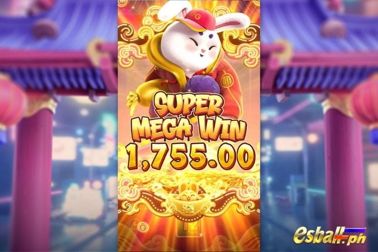 Bet 30 and get a big win 1,755 in Fortune Rabbit PG.