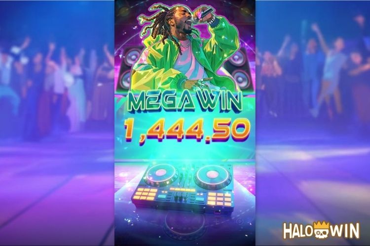 Bet 90 pesos and win 1,445.5 pesos on Funky Fortunez Big Win.