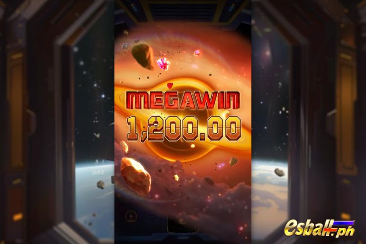 Bet 60 pesos and win 1,200 pesos on Galaxy Miner Big Win.