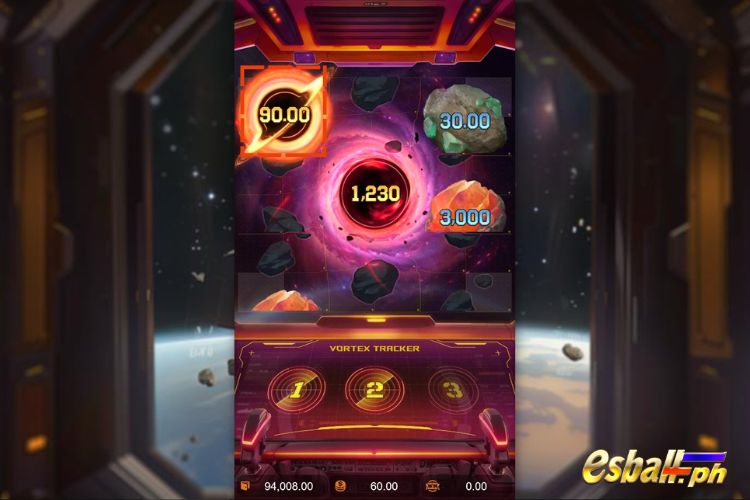 Galaxy Miner Features: Sticky Symbol