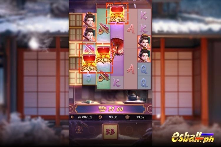 Geisha's Revenge Slot Free Spins Game
