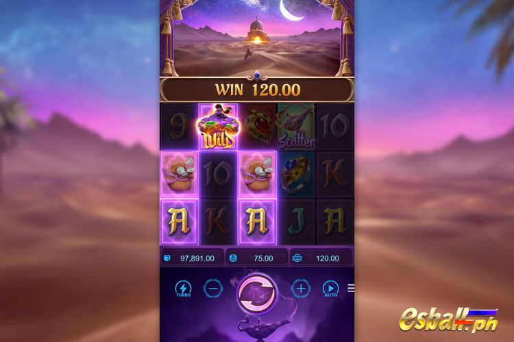 How To Play Genie's 3 Wishes PG Slot Game