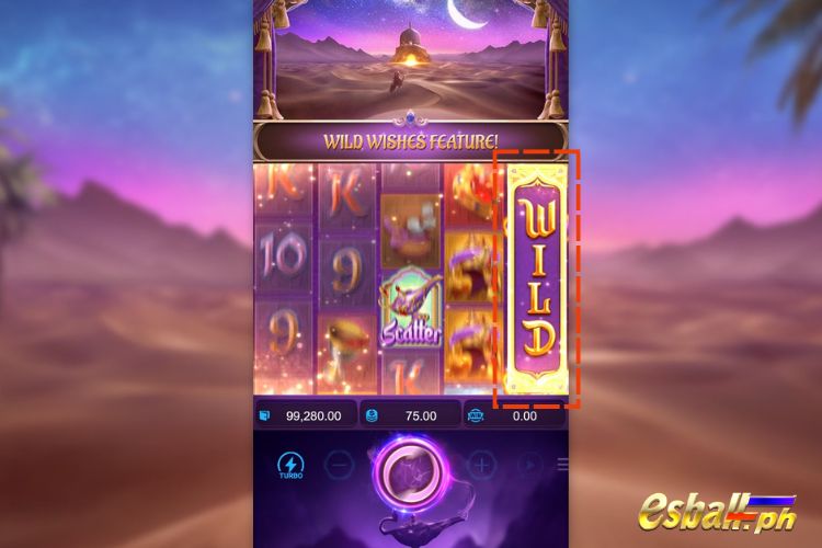 Genie's 3 Wishes PG Slot Game Special Features