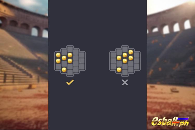 PG Gladiator's Glory Slot Game Payline