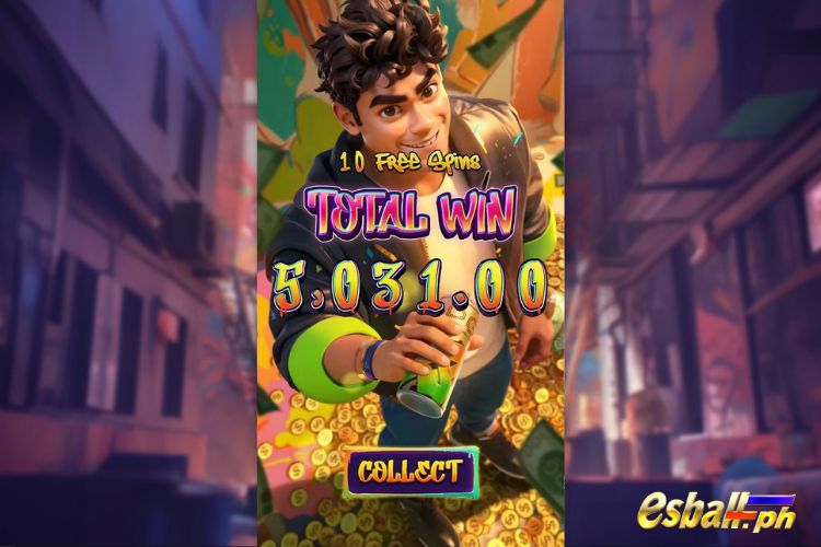 Graffiti Rush Free Spins Game