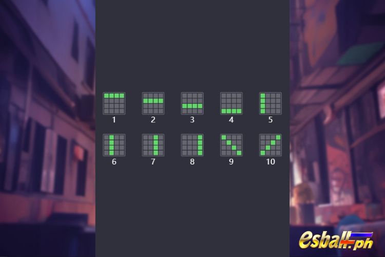 PG Graffiti Rush Slot Game Payline