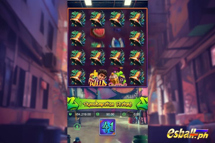 PG Graffiti Rush Slot Game Features