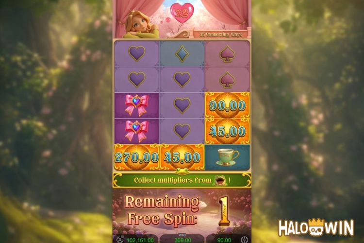 Grimms’ Bounty: Princess & The Frog Free Spins