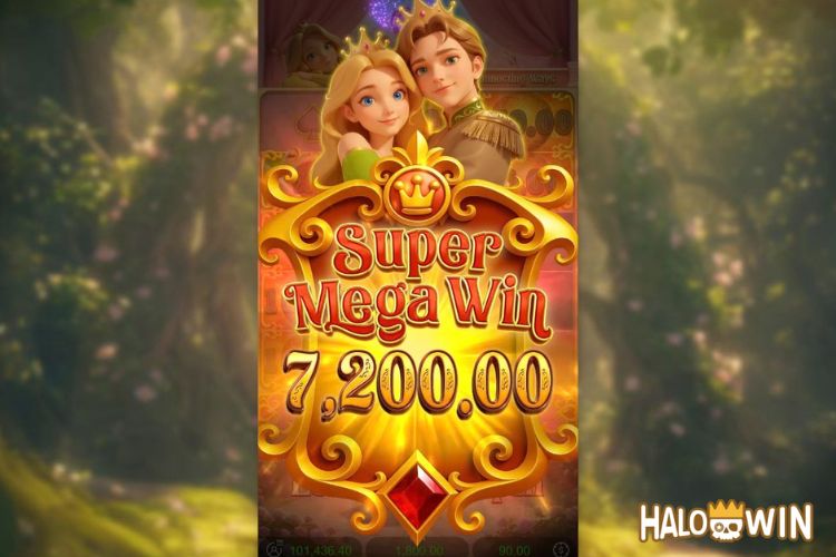 Bet 90 pesos and win 7,200 pesos on Grimms’ Bounty: Princess & The Frog Big Win.