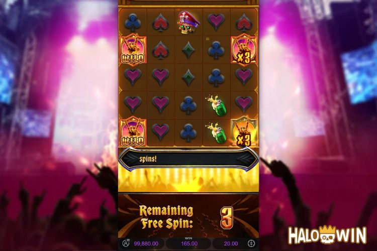 Scatter trigger the Free Spins