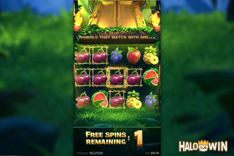 Jungle Delight Free Spins: Sticky Symbol