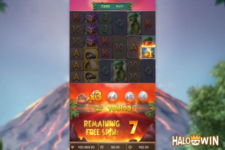 Jurassic Kingdom Free Spins: Respins