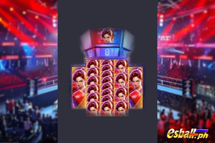 PG Knockout Riches Stacking Symbol Feature