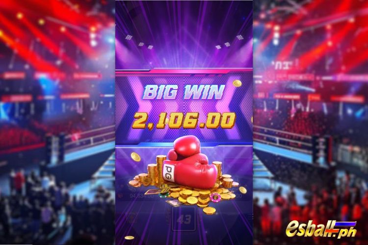 Bet 180 pesos and win 2,106 pesos on Knockout Riches Big Win.