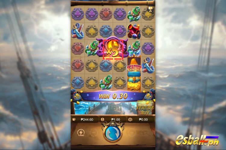 Kraken Gold Rush Features: Multiplier Kraken Gold Rush Features: Multiplier