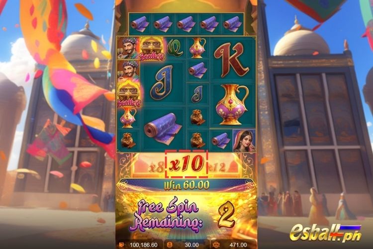 Majestic Empire Free Spins: Multiplier