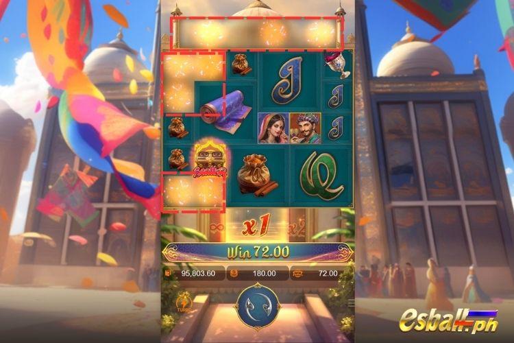 Majestic Empire Features: Cascading Reels