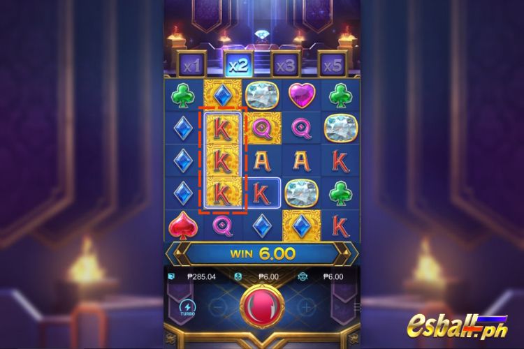 Majestic Treasures Features: Mystery Symbol Majestic Treasures Features: Mystery Symbol
