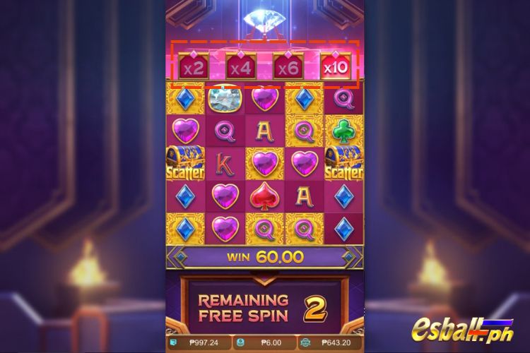 In Free Spins, Majestic Treasures Features: Multiplier In Free Spins, Majestic Treasures Features: Multiplier