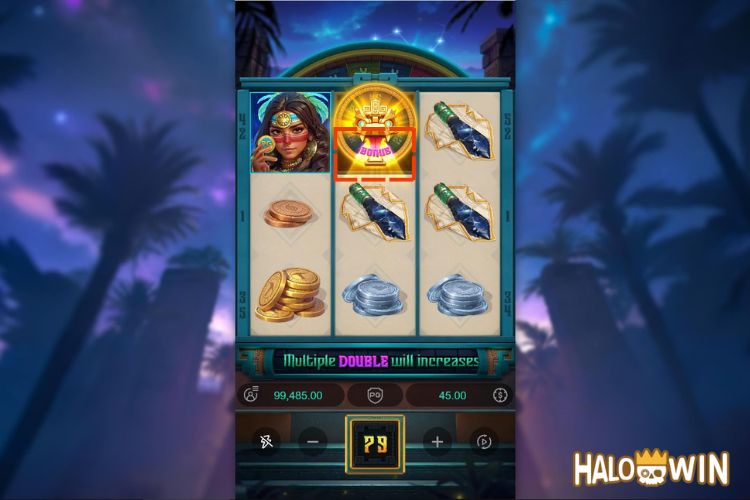 Mystery Symbol trigger the Lucky Draw