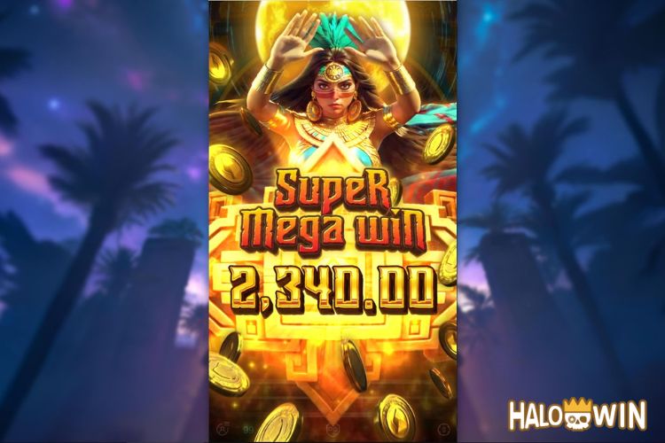 Bet 45 pesos and win 2,340 pesos on Mayan Destiny Big Win.