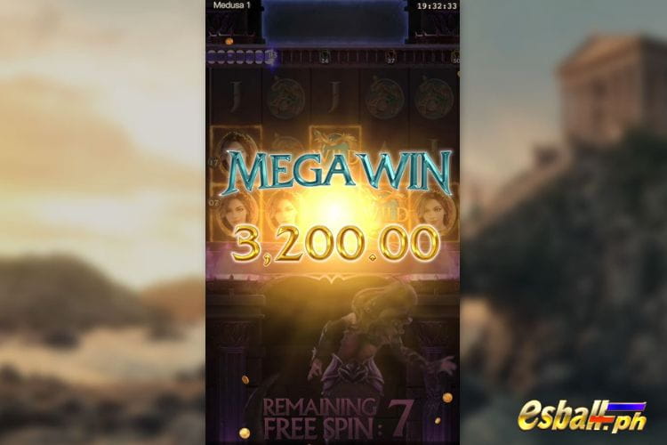 Bet 60 pesos and win 3200 pesos on PG Medusa Big Win!