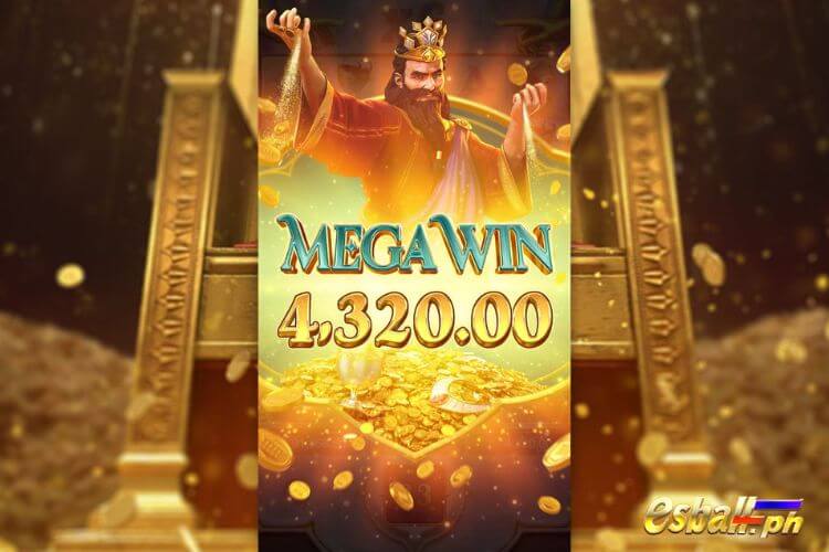 Bet 60 and get a big win 4,320 in PG Midas Fortune.