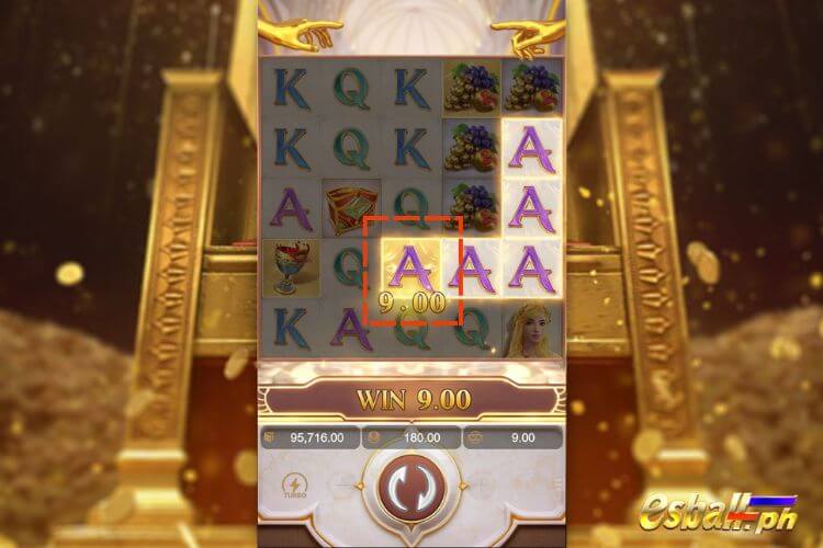 PG Midas Fortune Slot Gold Symbols