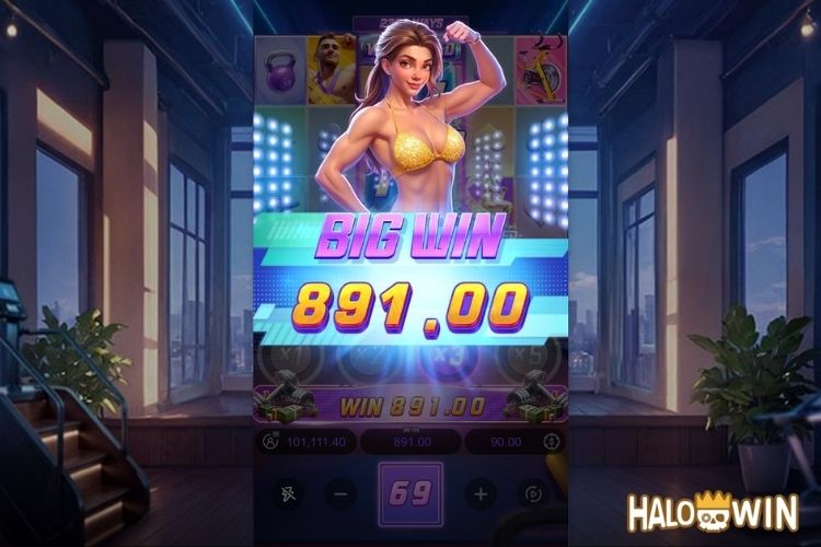 Bet 90 pesos and win 891 pesos on Mighty Mania Big Win.