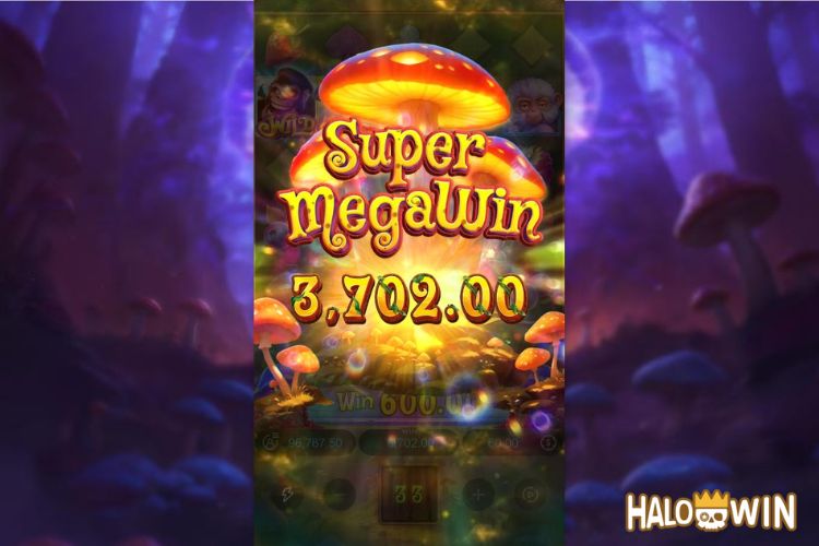 Bet 60 pesos and win 3,702 pesos on Monkeys Wild Party Big Win.