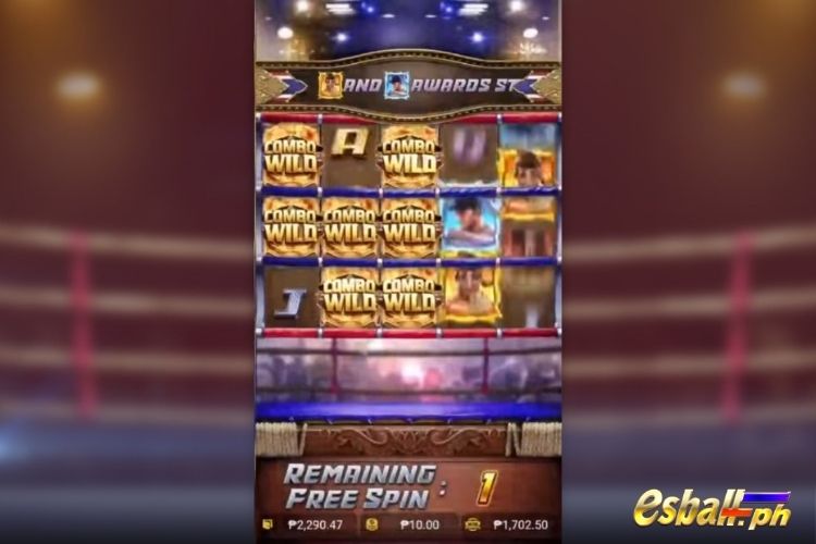 Muay Thai Champion Free Spins: Sticky Symbol