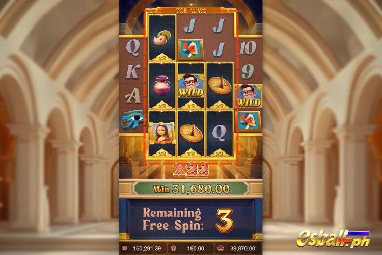 Museum Mystery Free Spins: Mystery Symbol