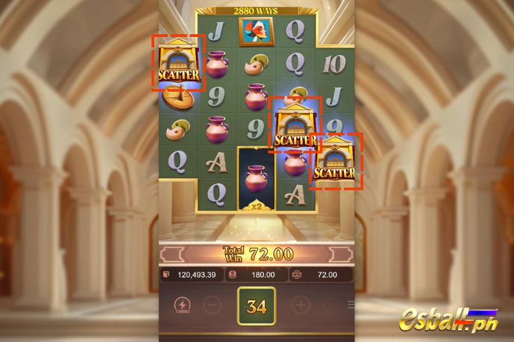 3+ Scatter trigger the Free Spins