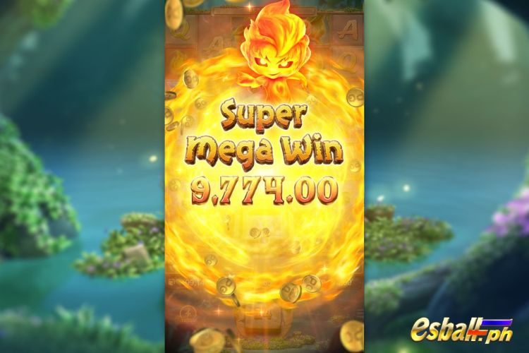 Bet 180 pesos and win 9774 pesos on PG Mystical Spirits Big Win!