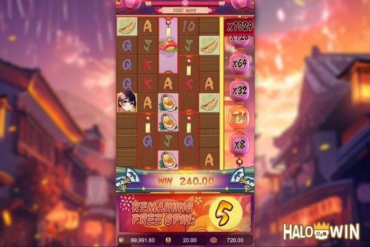 Oishi Delights Free Spins