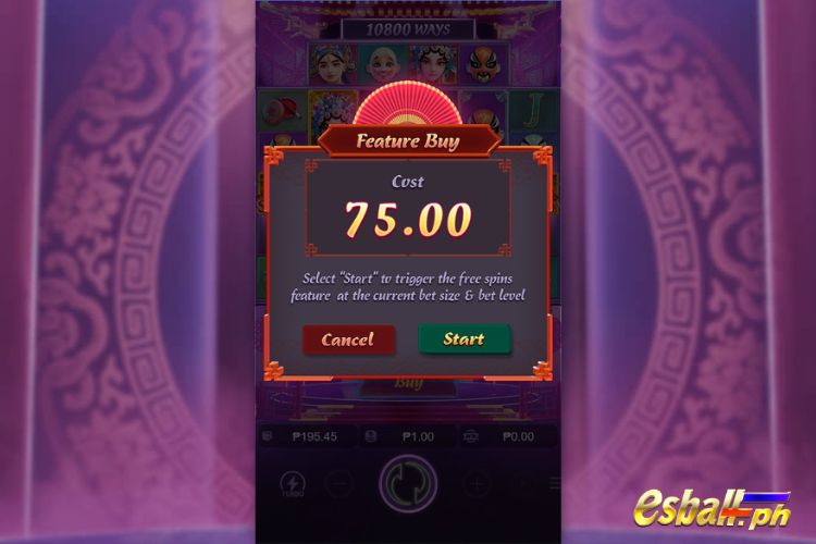 Opera Dynasty Features: Bonus Buy
