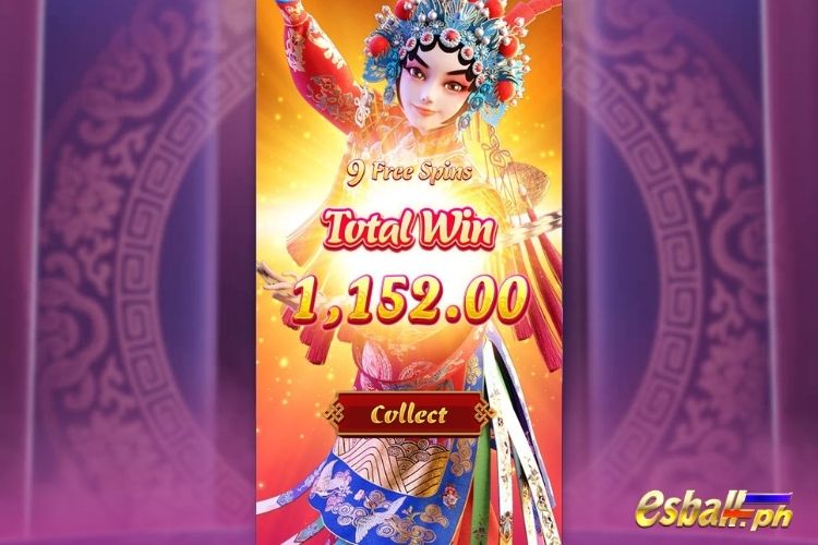 Get 1,152 Pesos in PG Opera Dynasty Free Spins.
