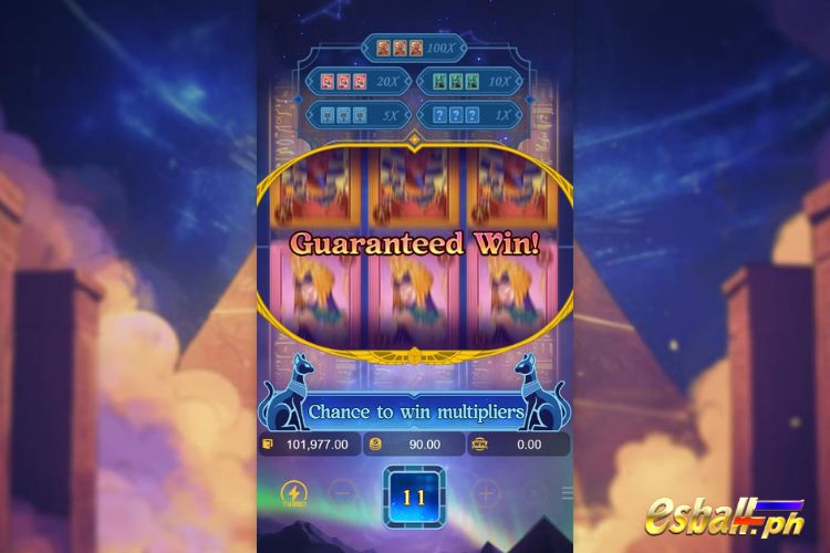 Pharaoh Royals Features: Mystery Symbol