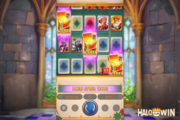 3+ Scatter trigger the Free Spins