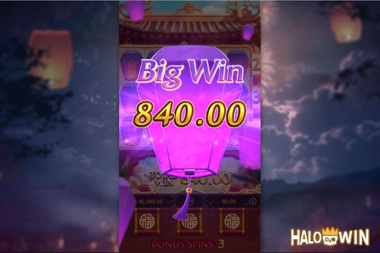 Bet 60 pesos and win 840 pesos on Prosperity Lanterns Big Win. Bet 60 pesos and win 840 pesos on Prosperity Lanterns Big Win.