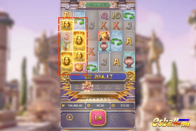 Rise Of Apollo Slot Free Spins Feature